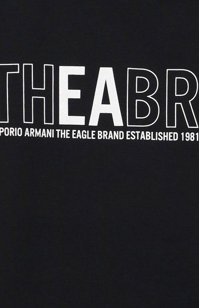 Хлопковая футболка EMPORIO ARMANI, арт. 3H4T91/1J0AZ, фото 3