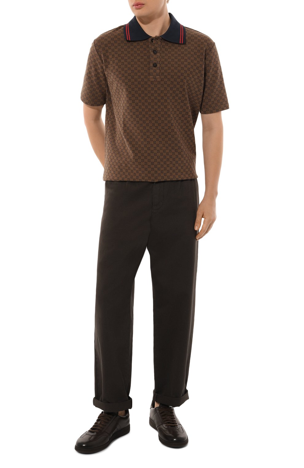 Хлопковое поло BALMAIN, арт. BH2GC026/JH27, фото 2