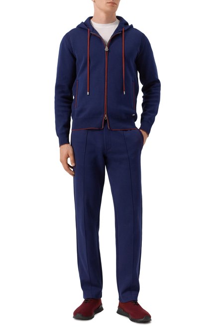 Мужские текстильные кроссовки KITON, арт. USSFITBN0084769