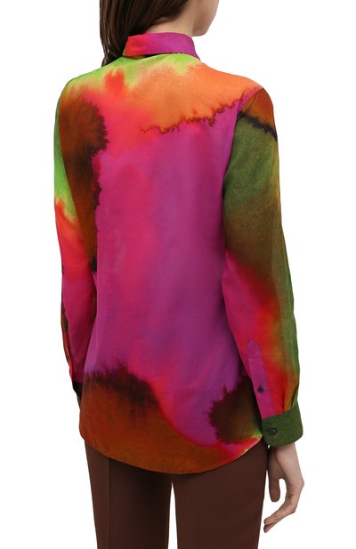 Хлопковая рубашка DRIES VAN NOTEN, арт. 221-030776-4125, фото 4