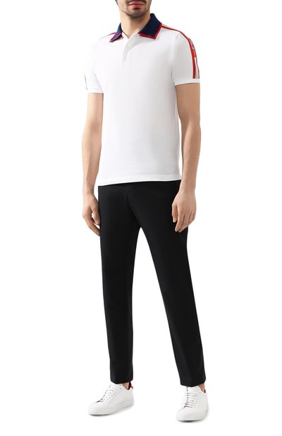 Хлопковое поло GUCCI, арт. 500972/X9M38, фото 2