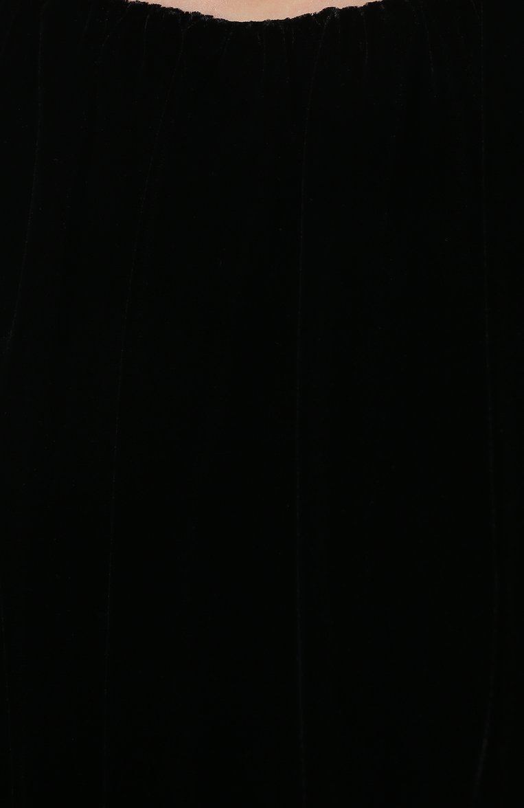 Женский комбинезон SAINT LAURENT черного цвета, арт. 670881/Y525R | Фото 5 (Материал внешний: Вискоза; Материал подклада: Шелк; Женское Кросс-КТ: Комбинезон-одежда; Случай: Вечерний; Стили: Гламурный; Рукава: Без рукавов; Автоматизация ТО: Проставлено; Автоматизация состава: Проставлено)