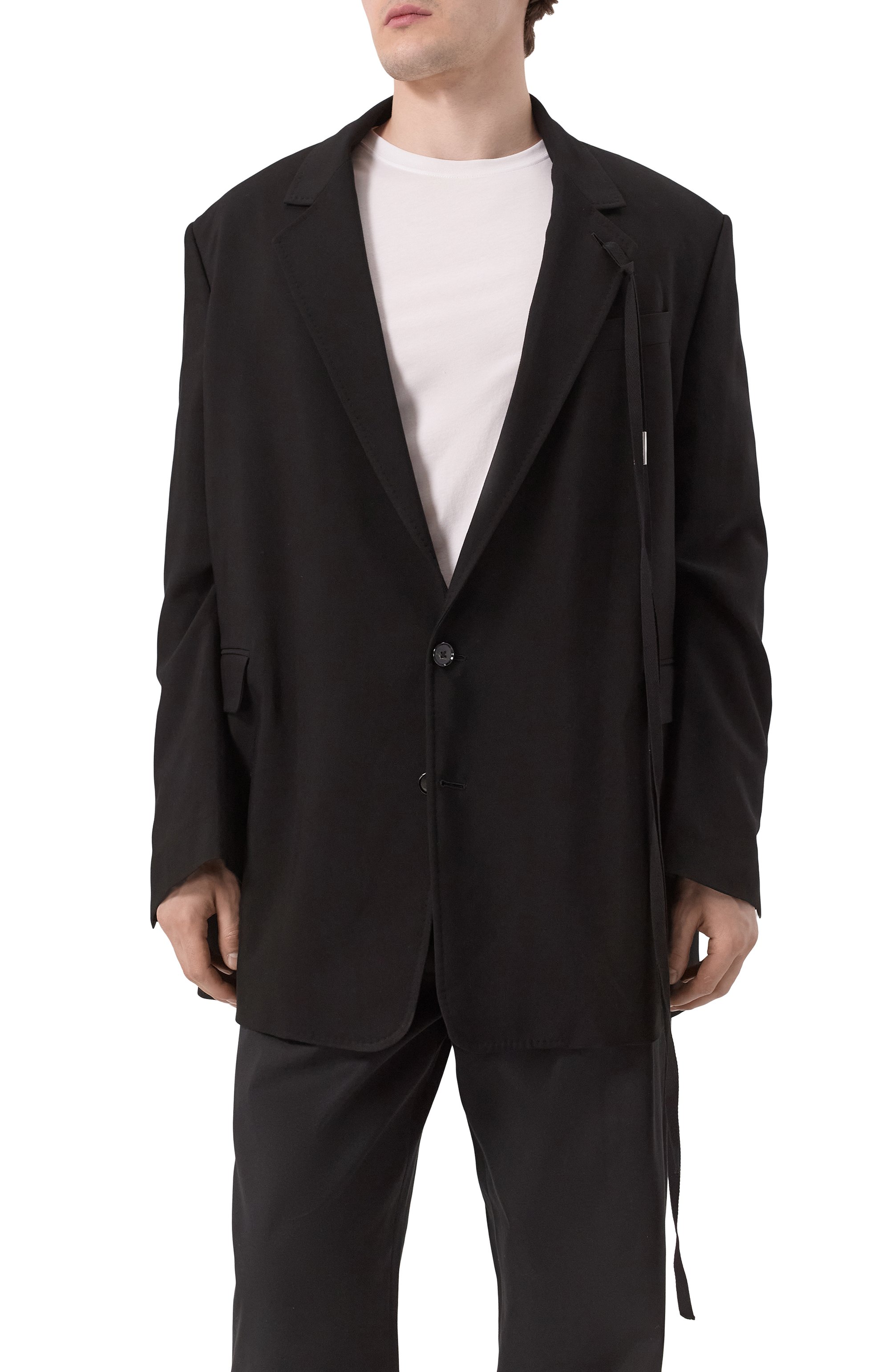 Пиджак из вискозы ANN DEMEULEMEESTER, арт. B0012470/FA558, фото 5