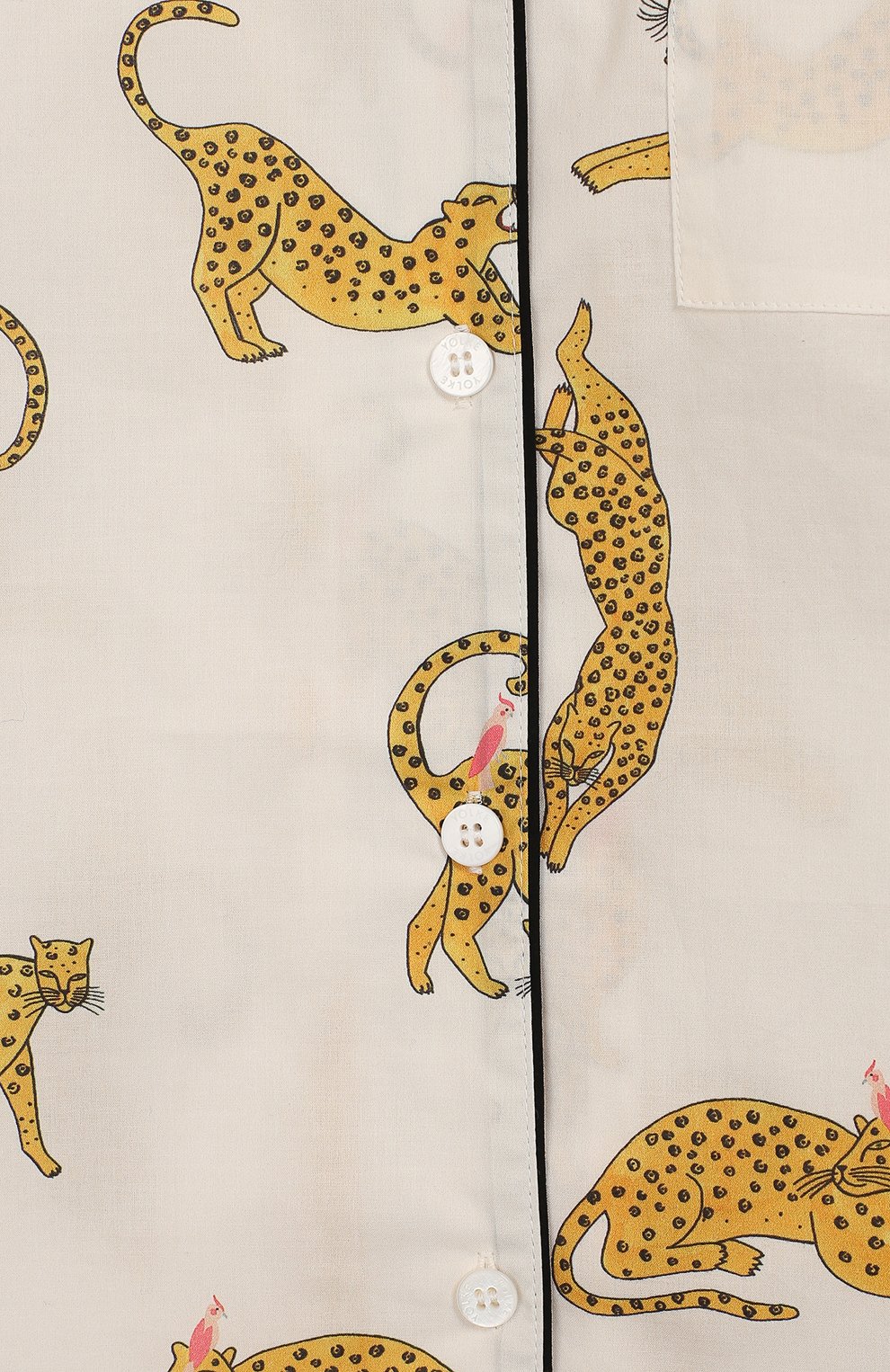 Хлопковая пижама LITTLE YOLKE, арт. AW19-12C-PL-I/9-12Y, фото 7