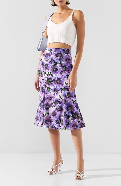 Шелковая юбка DOLCE & GABBANA, арт. F4BPJT/FSAZ0, фото 2