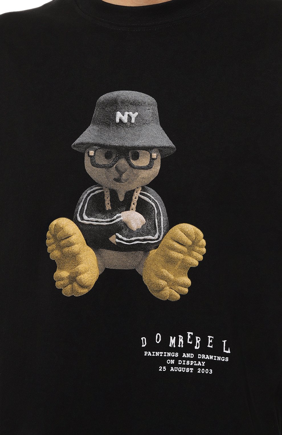 Хлопковая футболка DOMREBEL, арт. NEW Y0RKER/T-SHIRT, фото 5