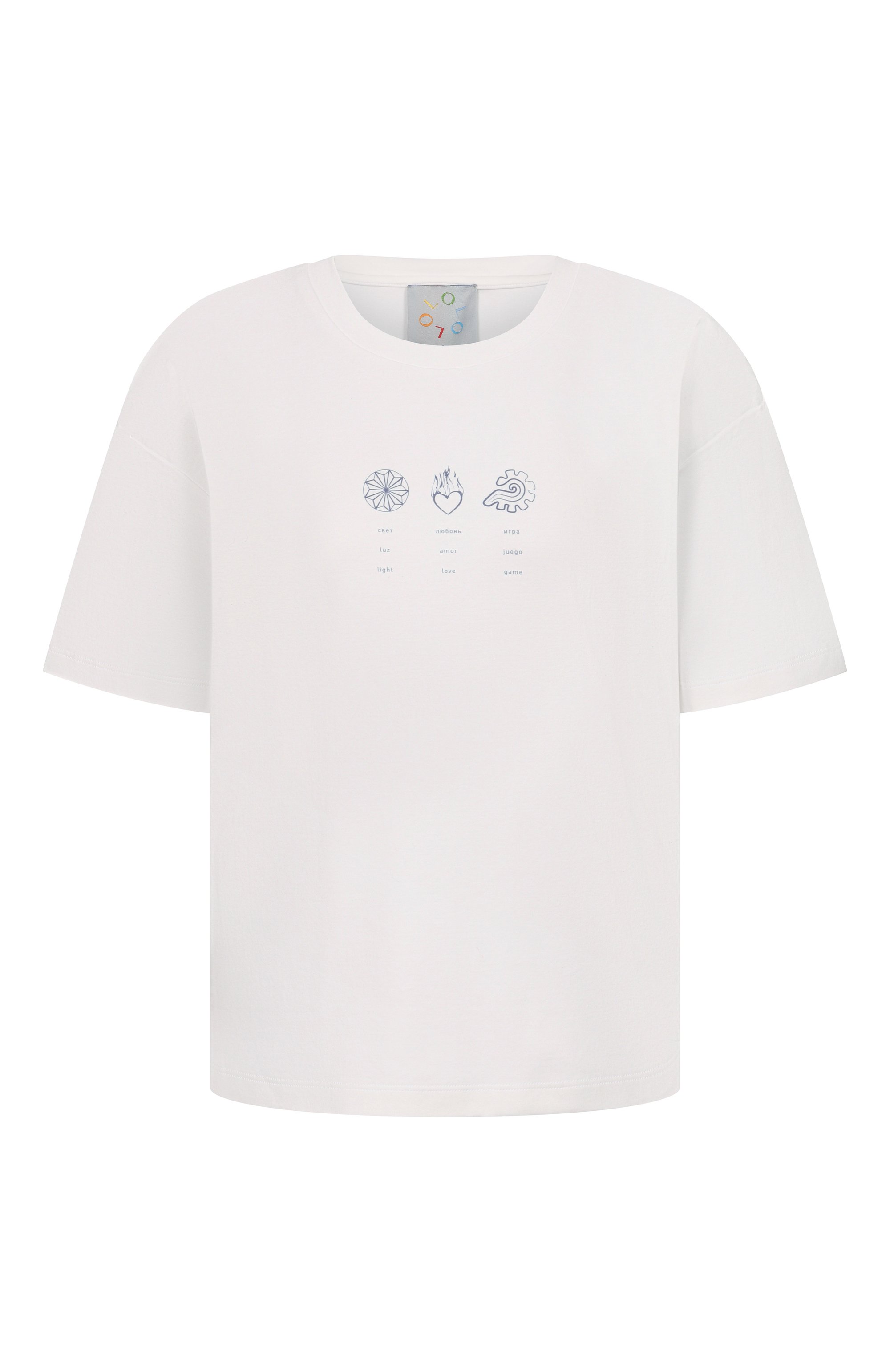 Хлопковая футболка OLOLOL, арт. OLTSH023/5532.101, фото 1