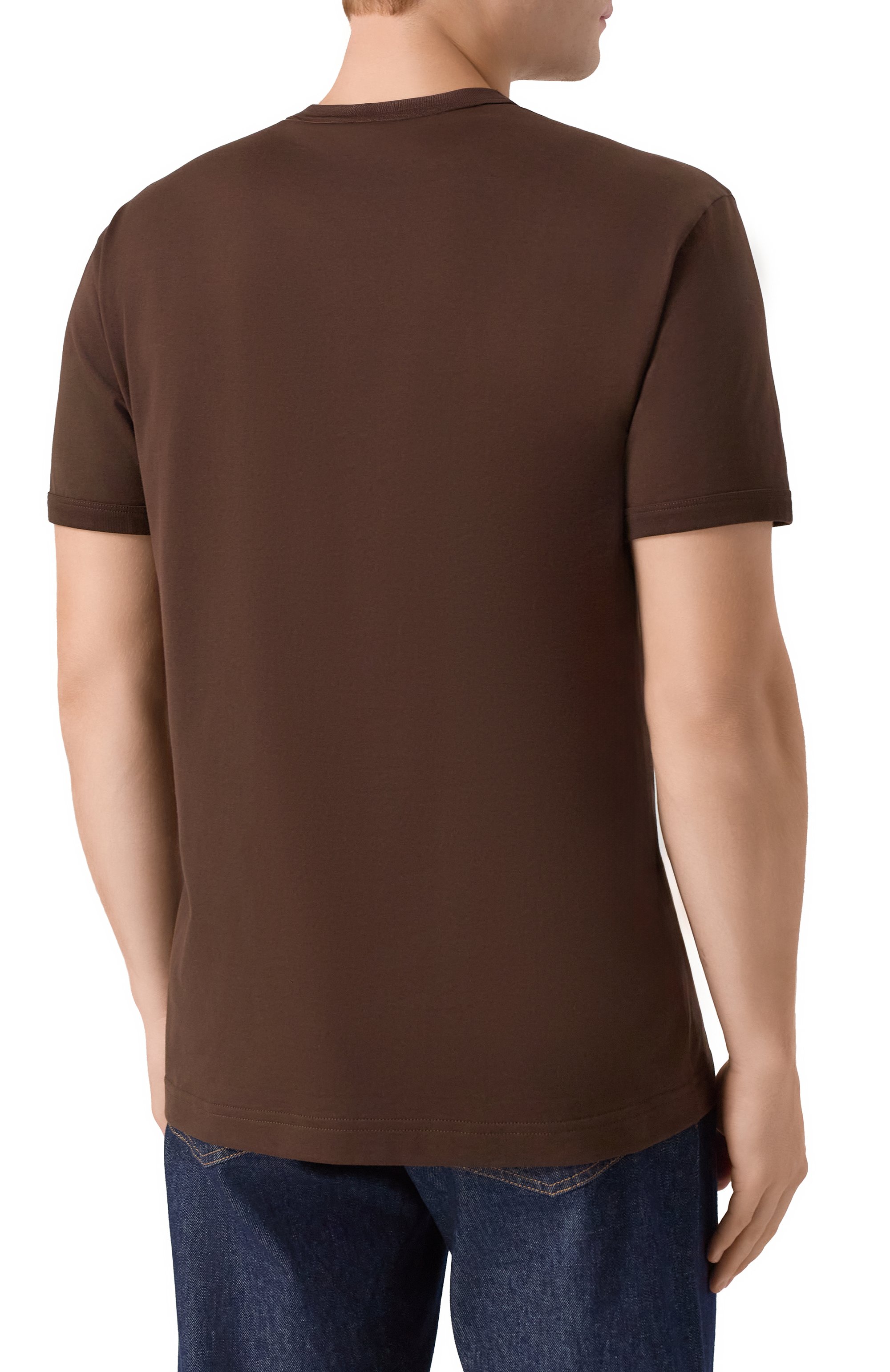 Хлопковая футболка DOLCE & GABBANA, арт. G8PV1Z/G7PJ5, фото 4