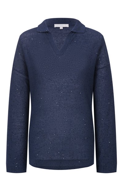 Женский поло изо льна и хлопка ANTONELLI FIRENZE,  арт. 41781Q/01625