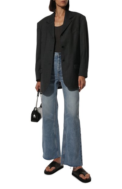 Жакет ACNE STUDIOS темно-серого цвета по цене 62000 руб., арт. AH0179, фото 2 Жакет ACNE STUDIOS, арт. AH0179, фото 2