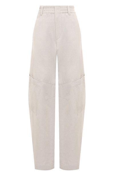 Брюки из хлопка и льна BRUNELLO CUCINELLI, арт. MH561P8555, фото 1