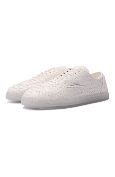 Мужские кожаные кеды serena BOTTEGA VENETA, арт. 867848/V2ED0