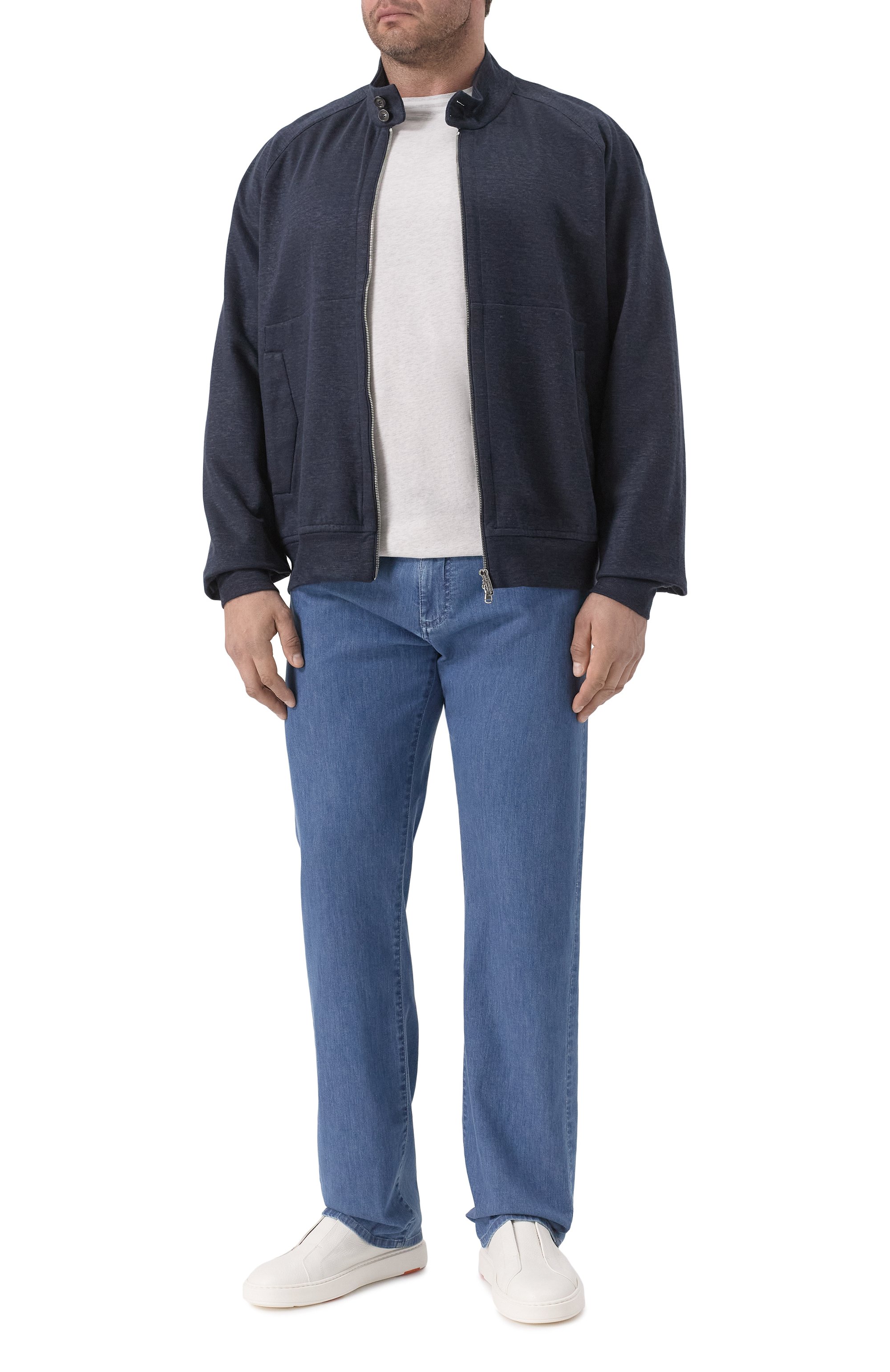 Хлопковая футболка BRUNELLO CUCINELLI, арт. M0B131386W, фото 2