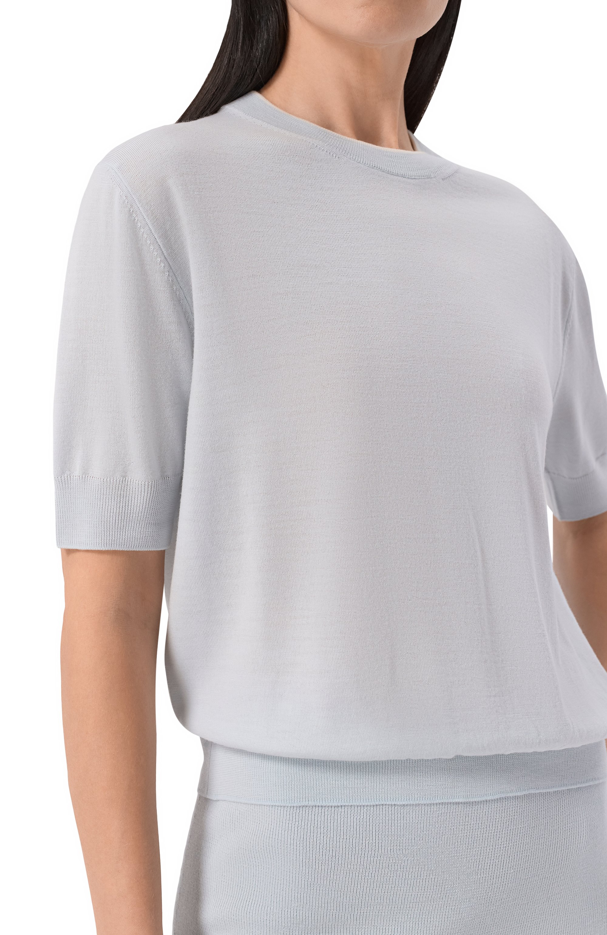 Шерстяной пуловер JIL SANDER, арт. J02GC0146/J14832, фото 5