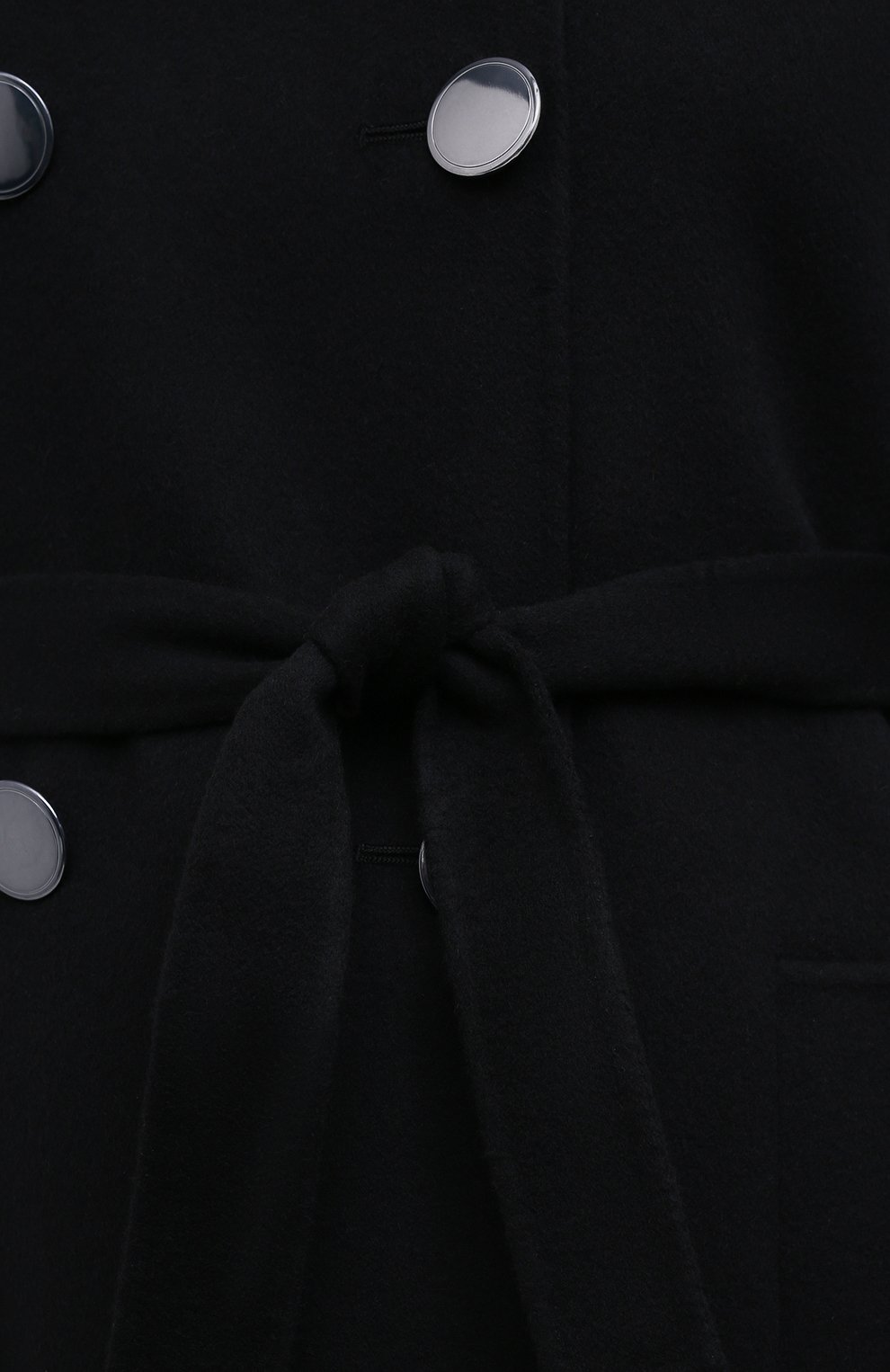 Кашемировое пальто GIORGIO ARMANI черного цвета по цене 647500 руб., арт. 0WH0L04W/T00B2, фото 5 Кашемировое пальто GIORGIO ARMANI, арт. 0WH0L04W/T00B2, фото 5