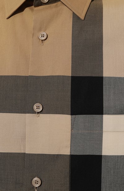 Хлопковая рубашка BURBERRY, арт. 8071445, фото 5