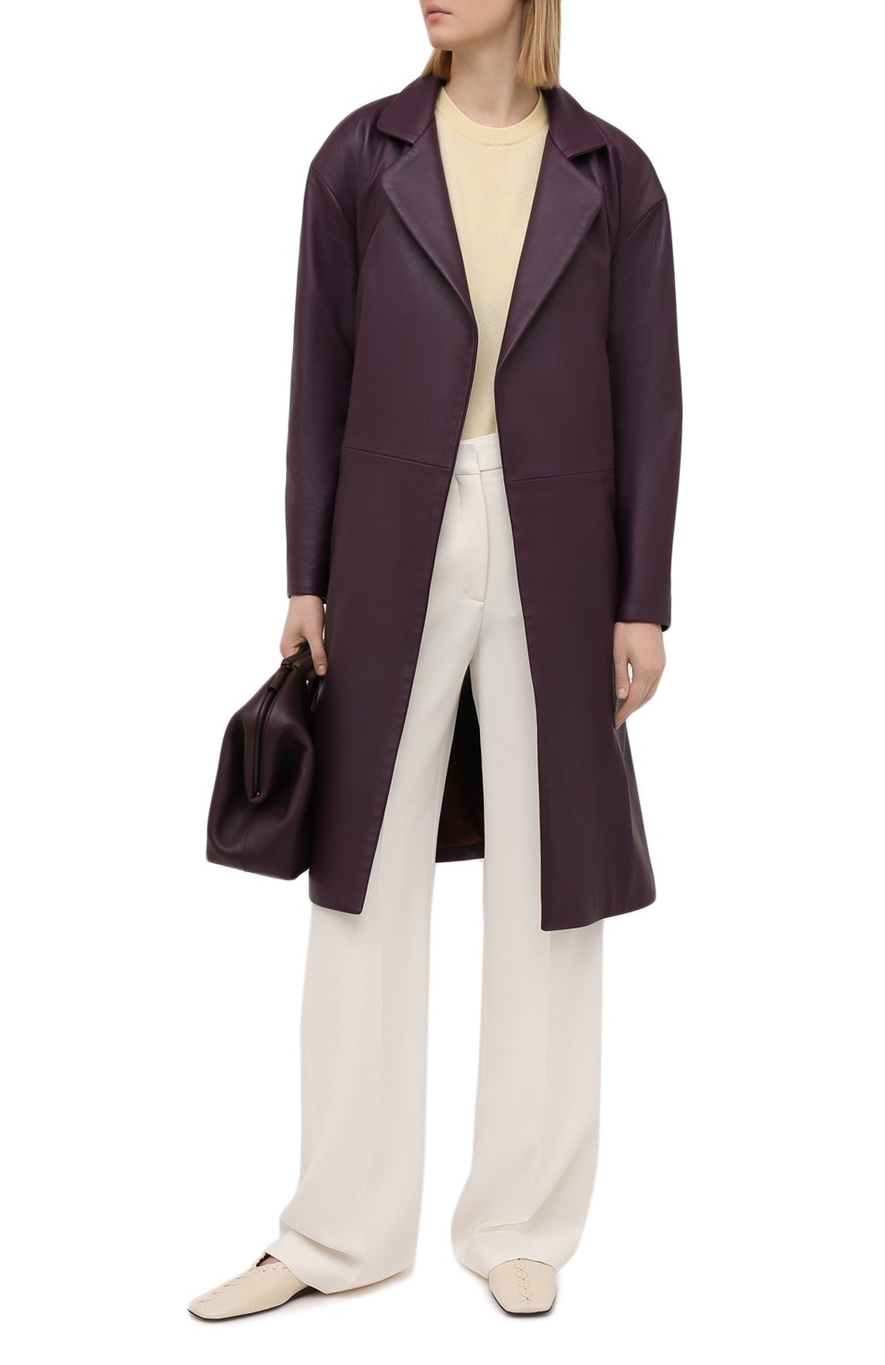 Кожаный плащ MASLOV, арт. SM213, фото 2