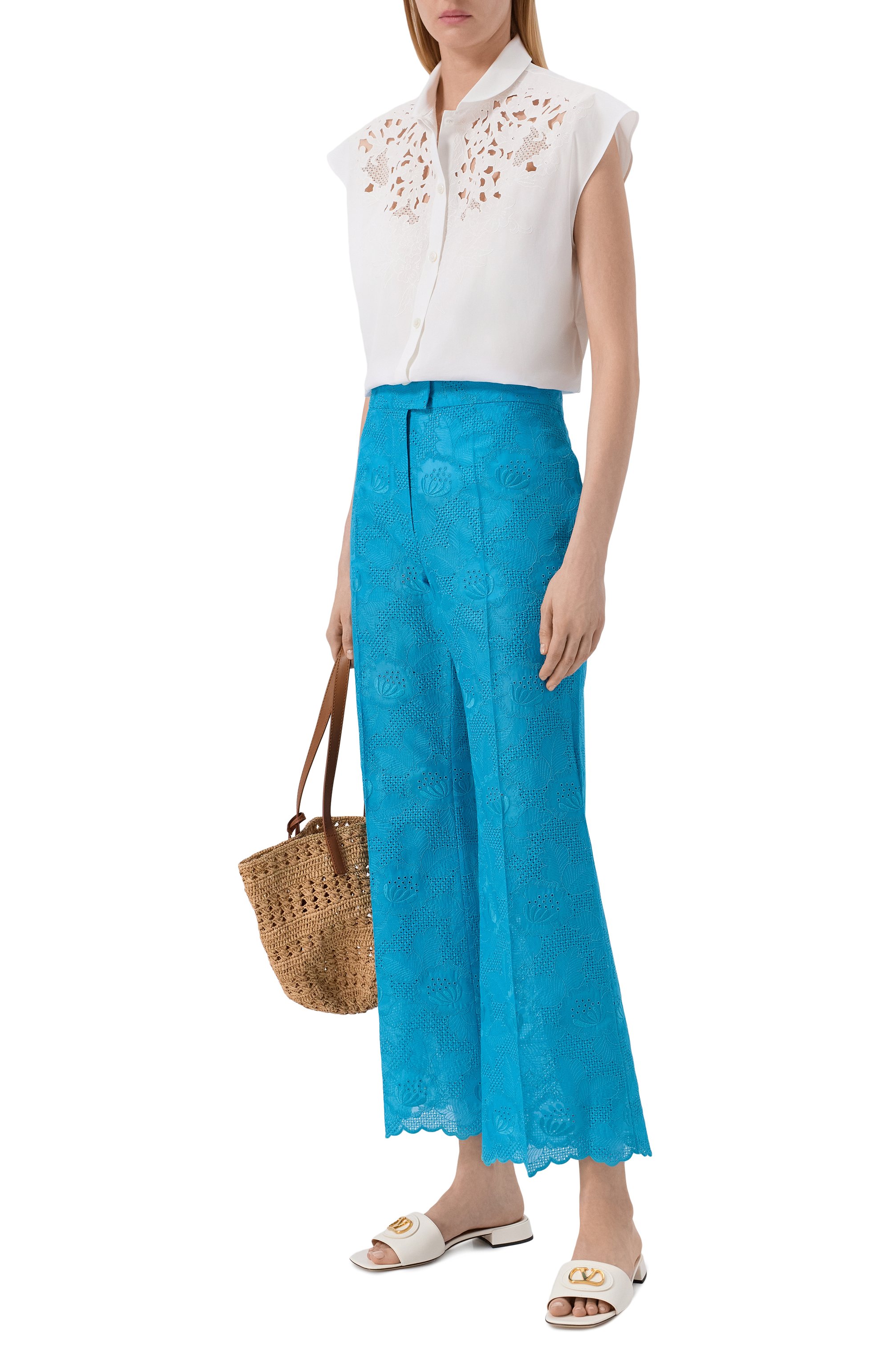 Хлопковая рубашка VALENTINO, арт. 8B3AA0C5/9VN, фото 2