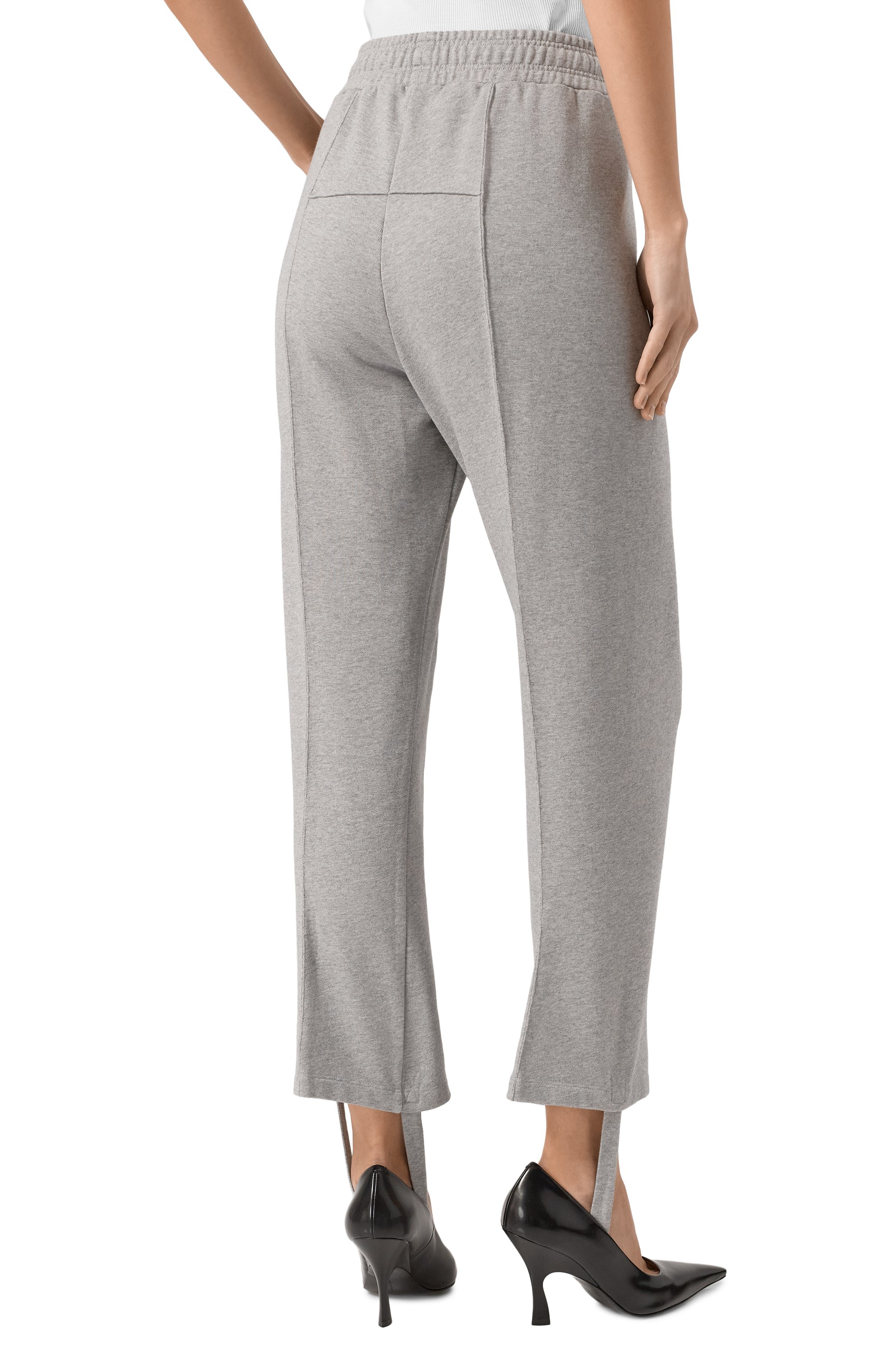 Хлопковые брюки VETEMENTS серого цвета по цене 93700 руб., арт. WA66SP610G, фото 4 Хлопковые брюки VETEMENTS, арт. WA66SP610G, фото 4