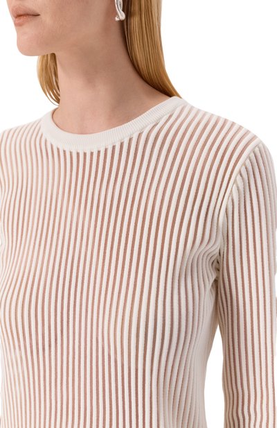 Хлопковый пуловер HELMUT LANG, арт. P05HW703, фото 5