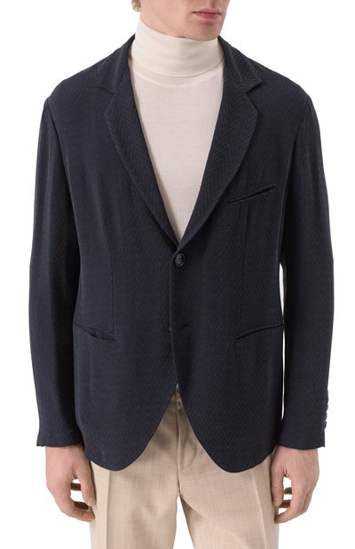 Однобортный пиджак GIORGIO ARMANI, арт. GM001564/TE14380, фото 4