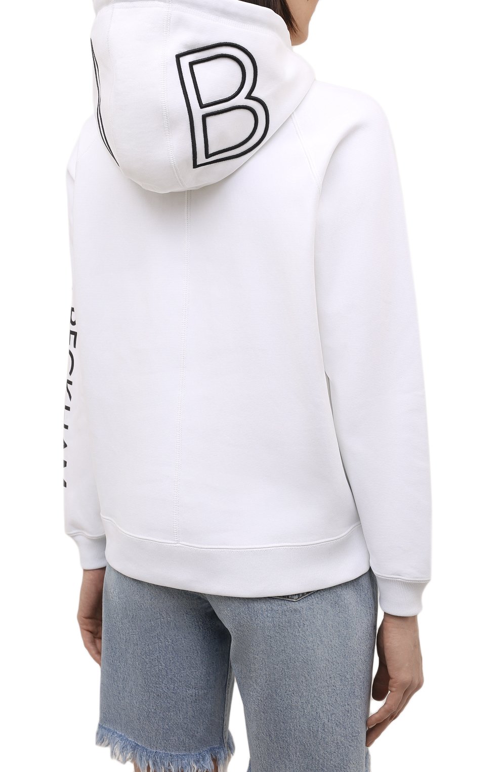 Хлопковое худи VICTORIA BECKHAM, арт. 1122JSS003189A, фото 4