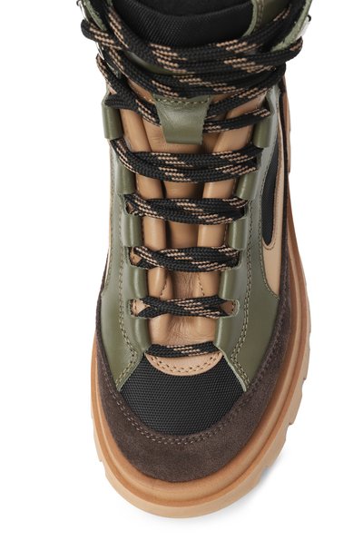 Комбинированные ботинки MARNI, арт. 82065/28-35, фото 4