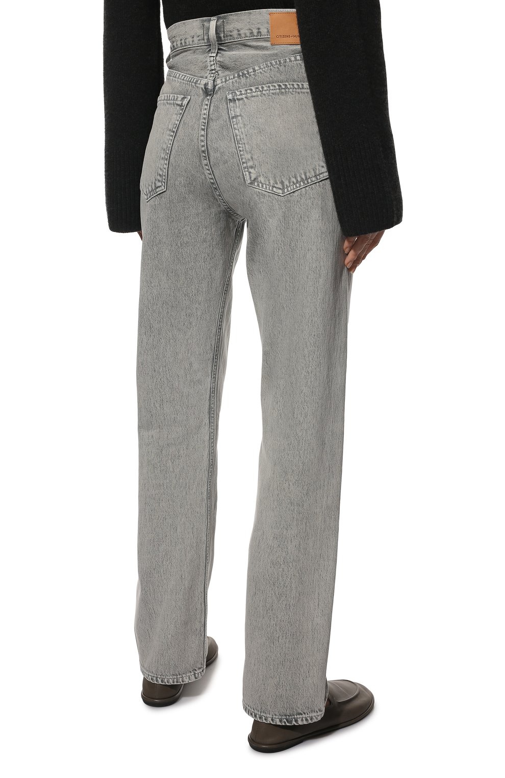 Джинсы CITIZENS OF HUMANITY серого цвета по цене 37350 руб., арт. 1967-1248, фото 4 Джинсы CITIZENS OF HUMANITY, арт. 1967-1248, фото 4
