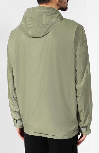 Анорак с капюшоном IENKI IENKI зеленого цвета по цене 74500 руб., арт. AN0RAK MAN/REFLECTIVE NYL0N, фото 4 Анорак с капюшоном IENKI IENKI, арт. AN0RAK MAN/REFLECTIVE NYL0N, фото 4