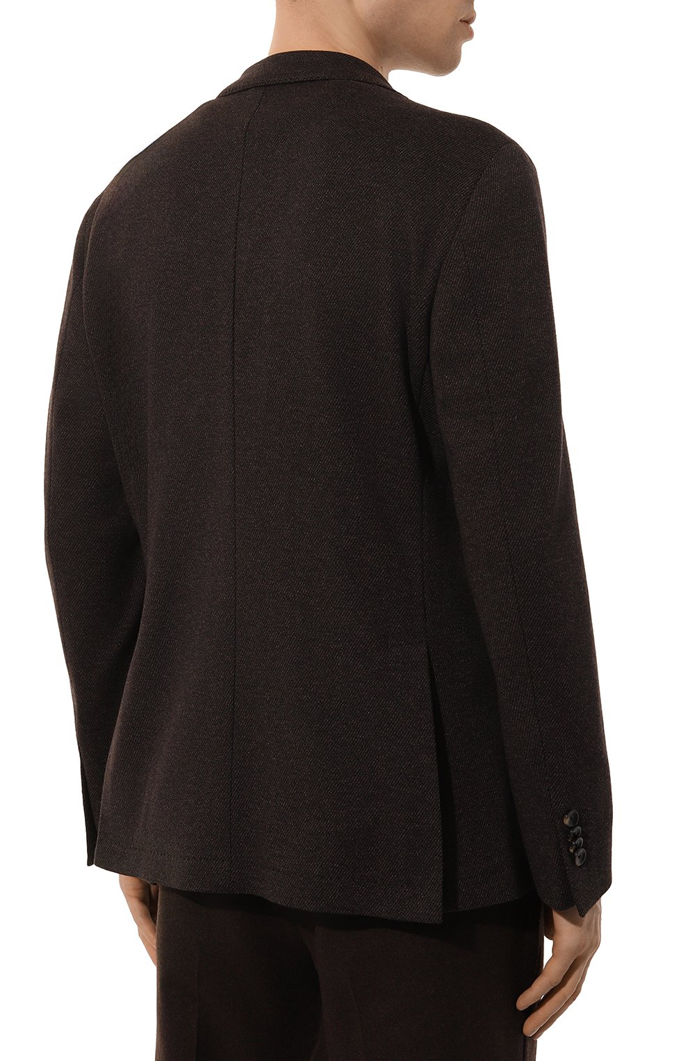 Пиджак из шерсти и хлопка SARTORIA LATORRE, арт. JD74/JG106, фото 6