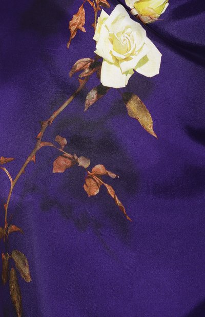 Топ из вискозы DRIES VAN NOTEN темно-синего цвета по цене 49550 руб., арт. 192-10736-8424, фото 5 Топ из вискозы DRIES VAN NOTEN, арт. 192-10736-8424, фото 5