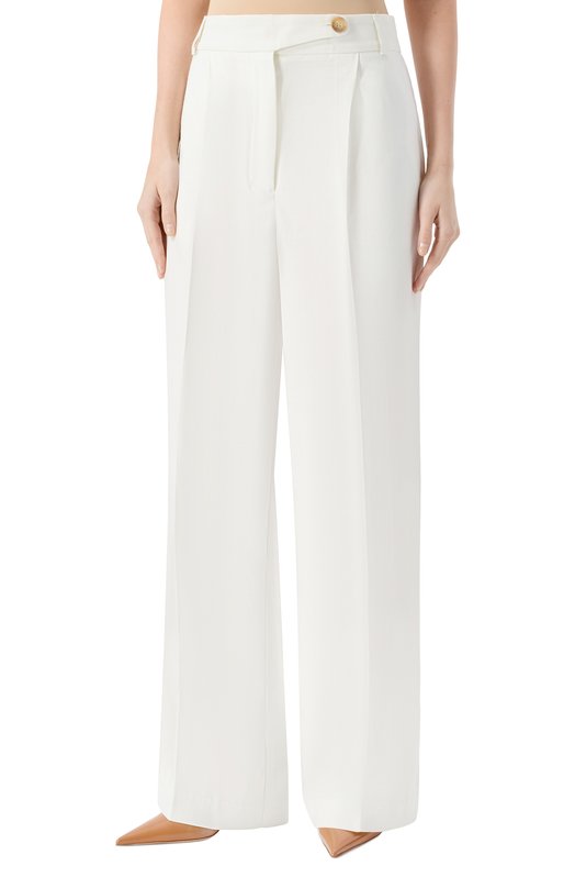 Брюки из шерсти и вискозы Borne Bourgeois SW-PN-BO-4034 Белый  SW-PN-BO-4034 Фото 3