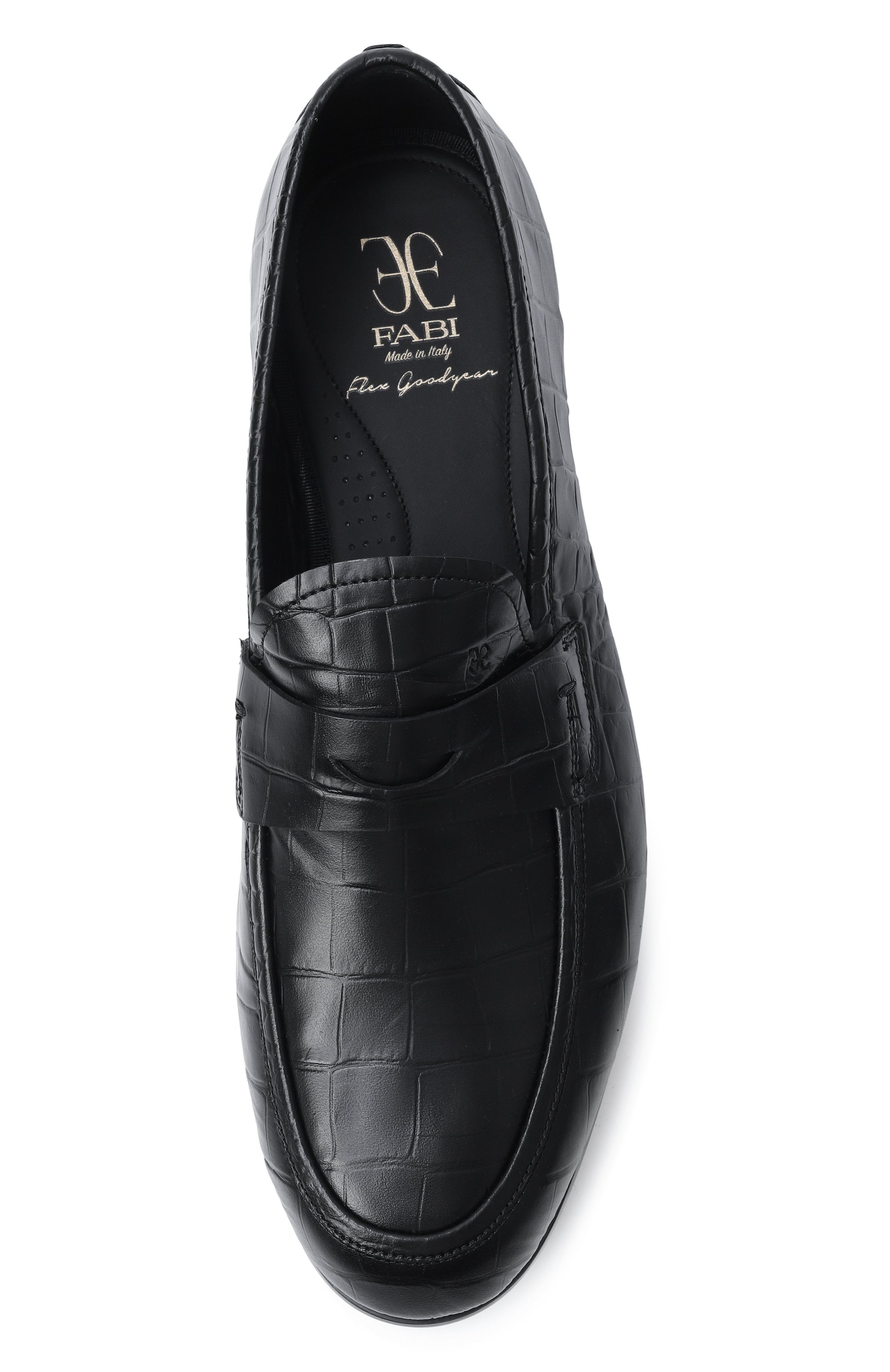 Кожаные пенни-лоферы glove FABI, арт. FU1463/C0CC0, фото 5