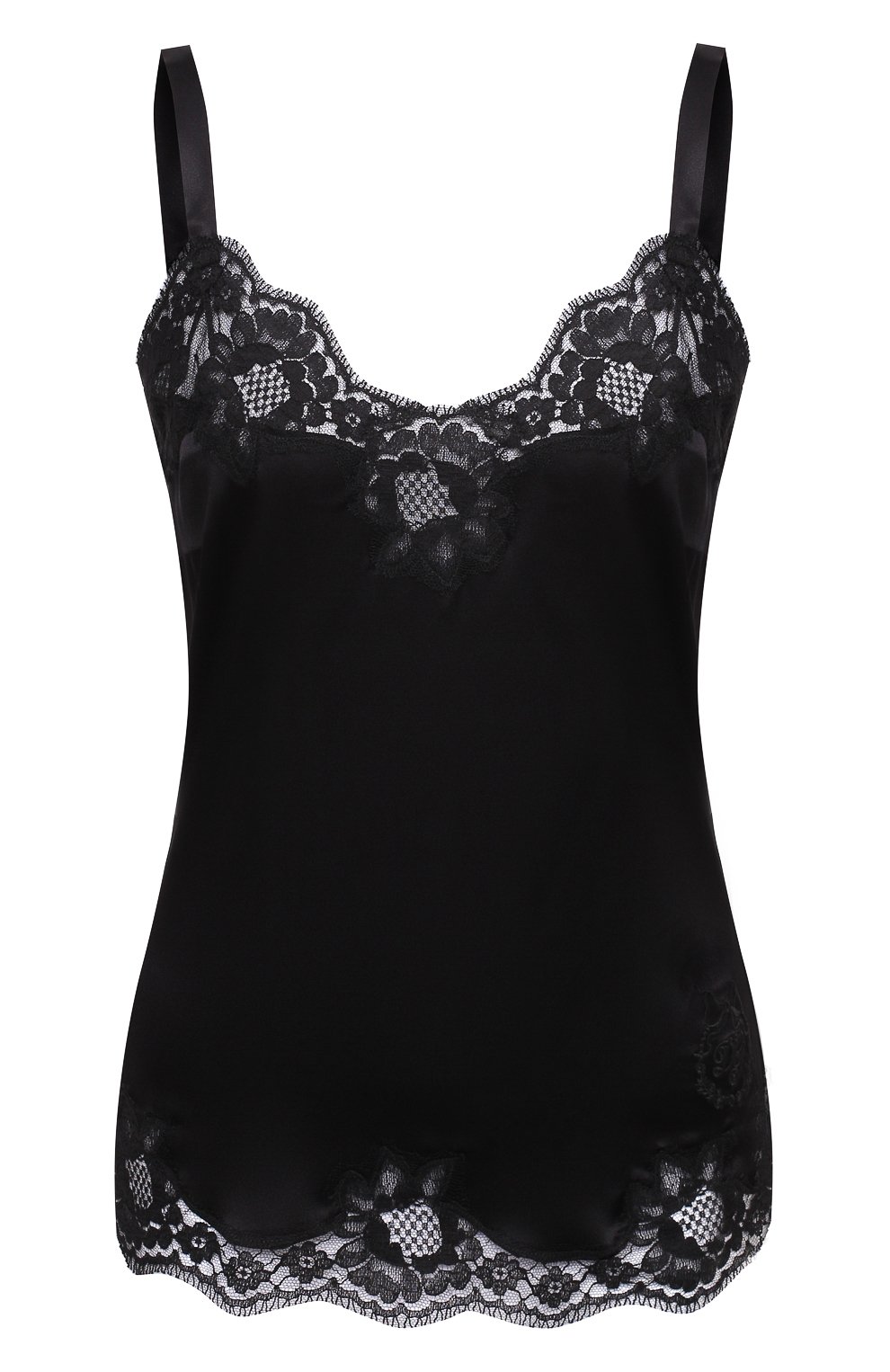 Топ из шелка и хлопка DOLCE & GABBANA, арт. 07B09T/FUAD8, фото 1