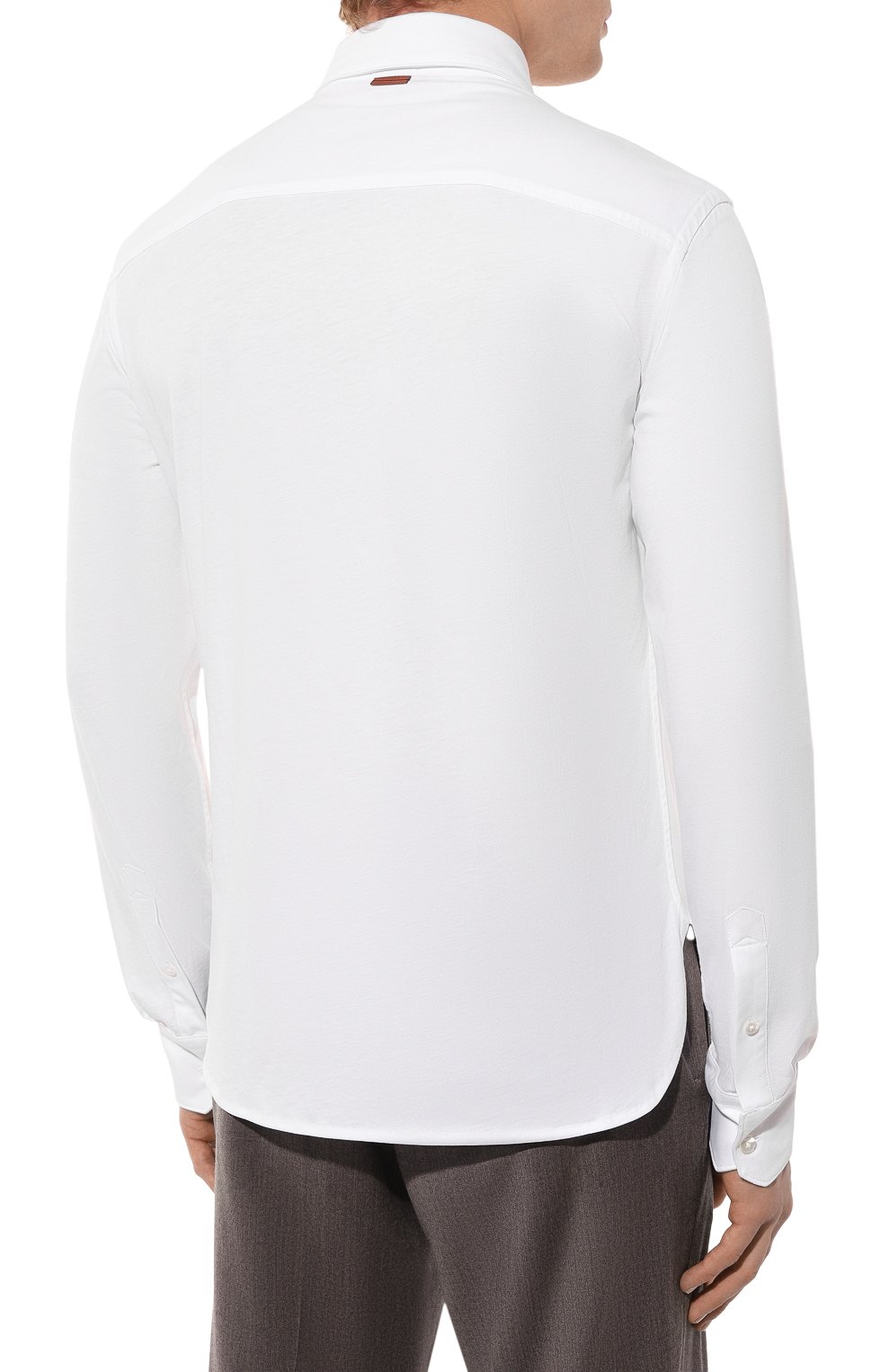 Хлопковая сорочка ZEGNA, арт. UB360A5/B766, фото 4