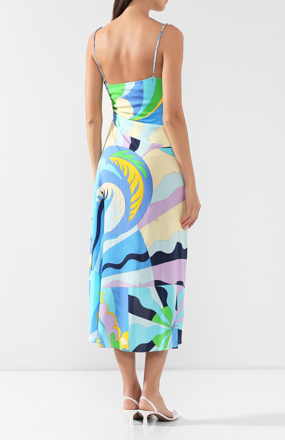 Платье из вискозы EMILIO PUCCI, арт. 9HWI40/9H788, фото 4