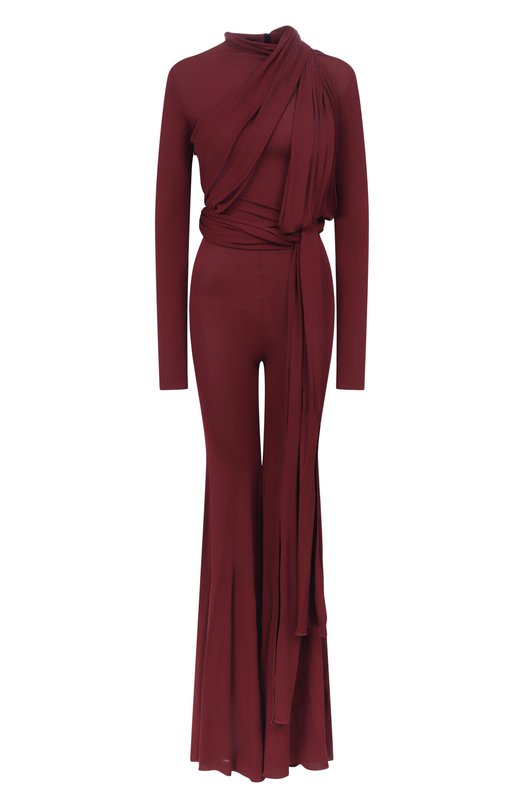 Комбинезон из вискозы Giambattista Valli 25FWSVCL9062/80JER Бордовый 25FWSVCL9062/80JER