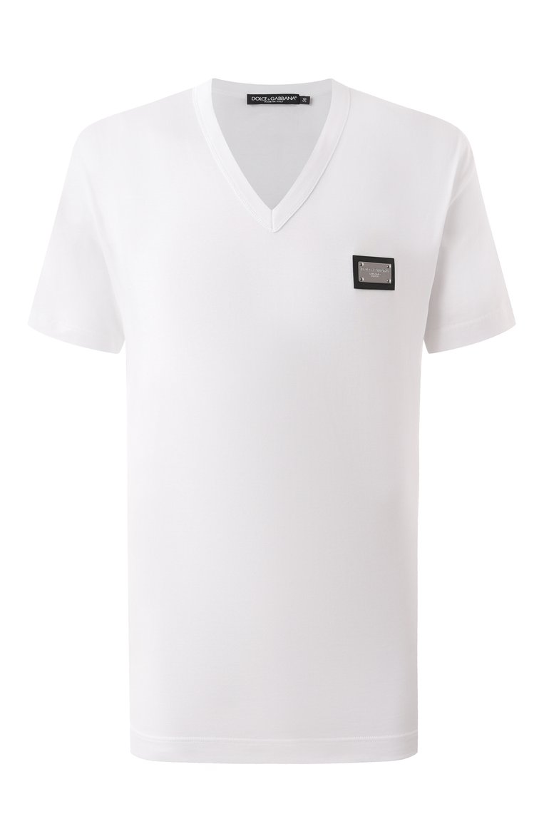 Хлопковая футболка DOLCE & GABBANA, арт. G8PT2T/G7F2I, фото 1