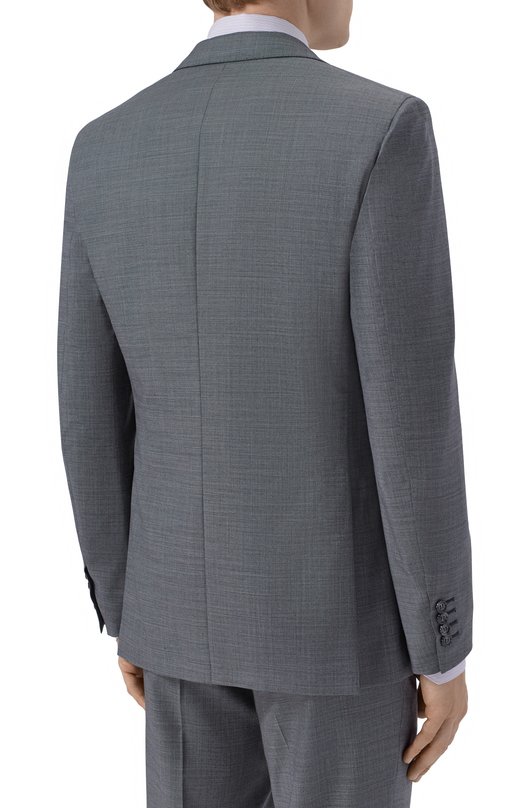 Шерстяной костюм Brioni RANP19/04A7R Серый  RANP19/04A7R Фото 3