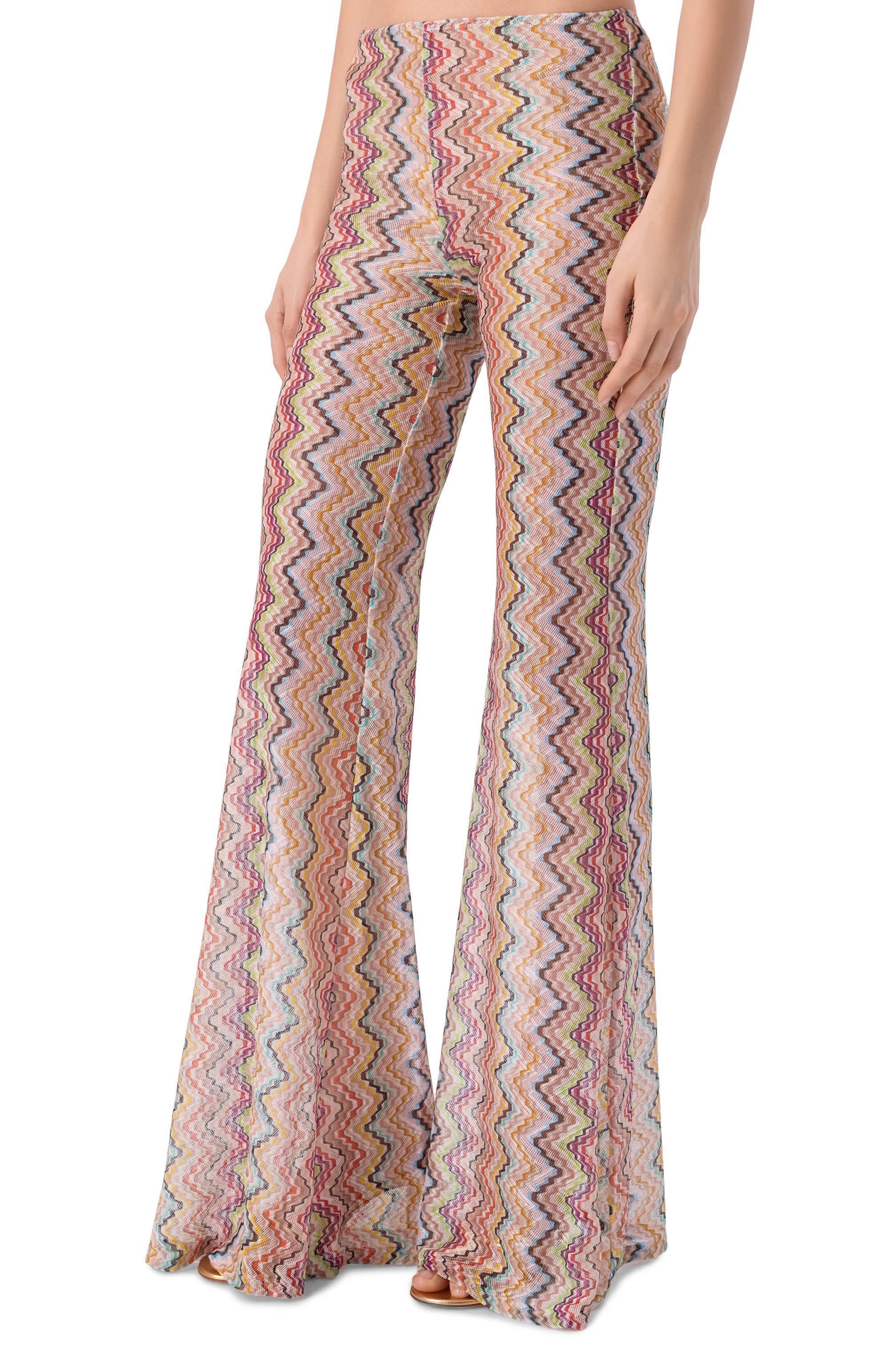 Брюки MISSONI разноцветного цвета по цене 93050 руб., арт. MC25SI00/BR015G, фото 3 Брюки MISSONI, арт. MC25SI00/BR015G, фото 3