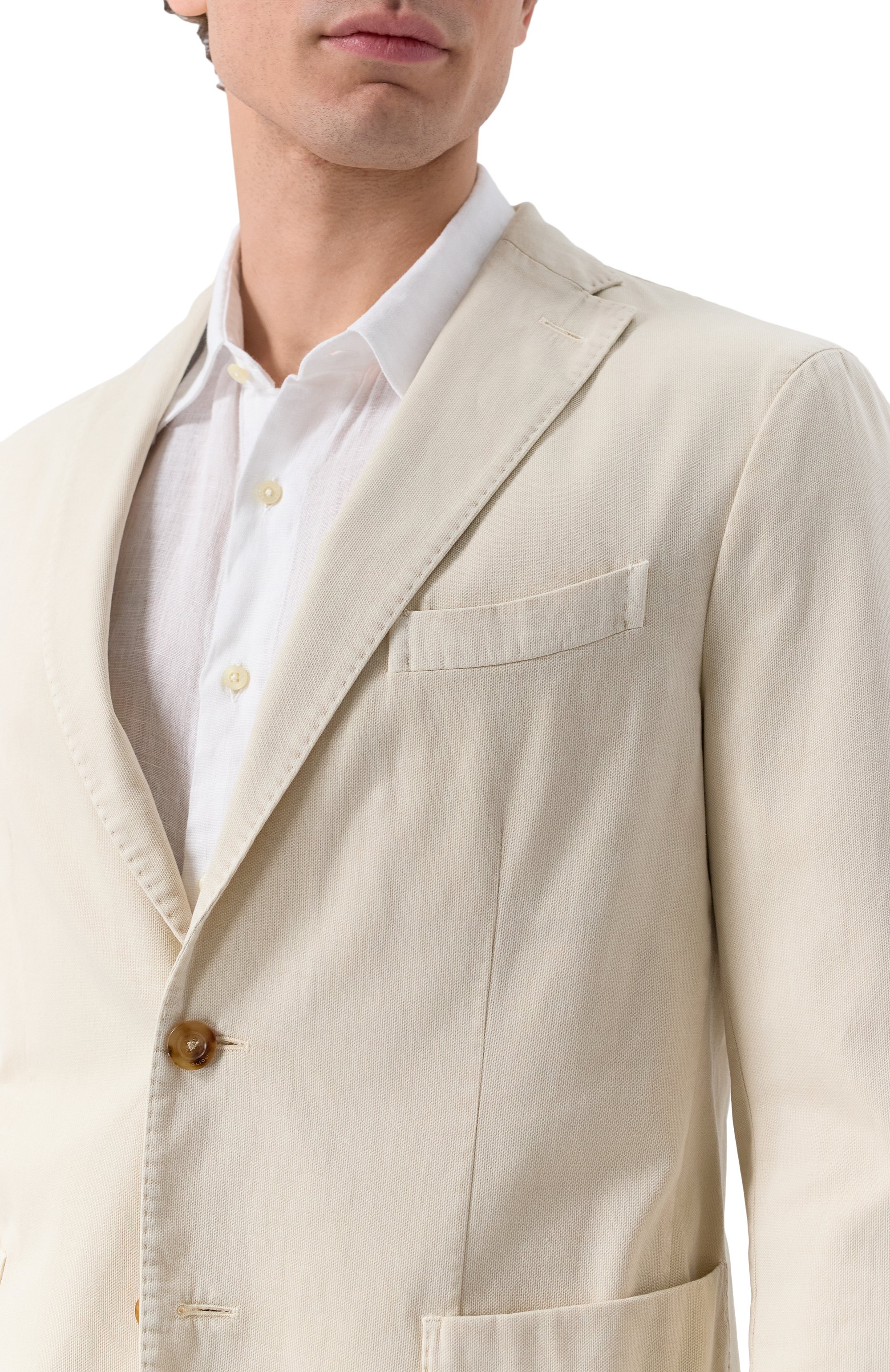 Хлопковый пиджак BOGLIOLI, арт. N1302Q/SA0420, фото 7