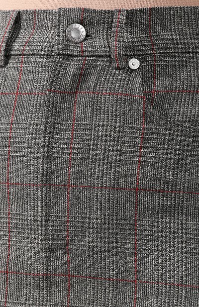 Шерстяная юбка HELMUT LANG серого цвета по цене 63000 руб., арт. J06DW301, фото 5 Шерстяная юбка HELMUT LANG, арт. J06DW301, фото 5