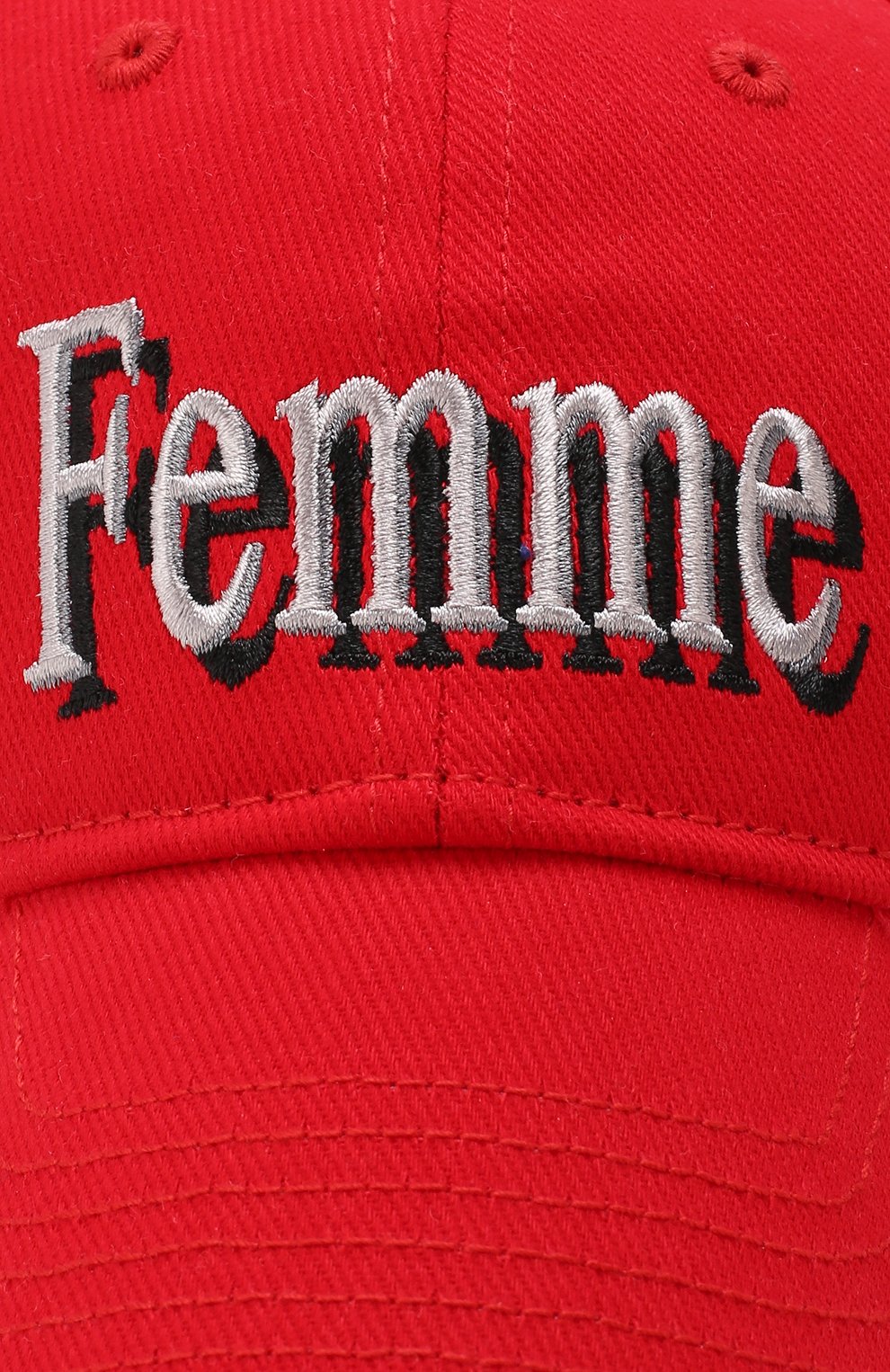 Хлопковая бейсболка с вышивкой BALENCIAGA, арт. 528262/310B5, фото 3