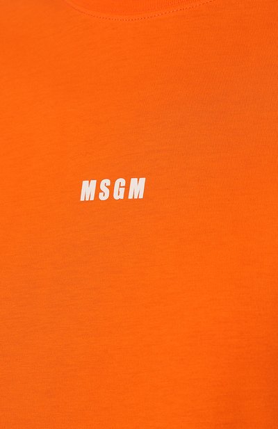 Хлопковый лонгслив MSGM, арт. 3341MDM501 227798, фот о 5
