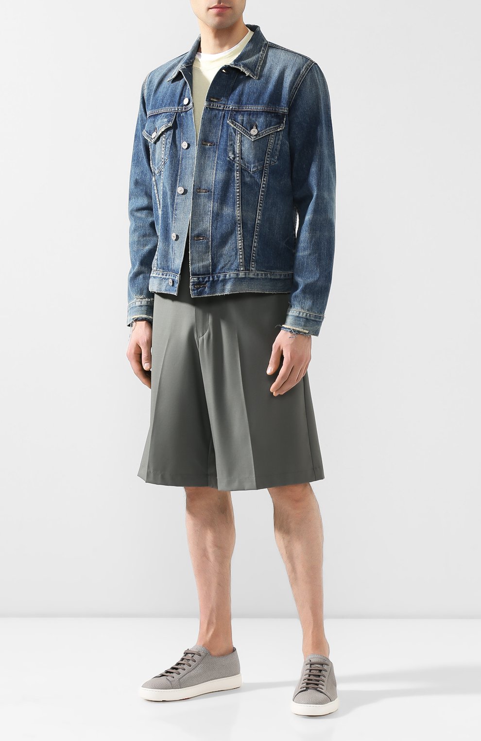 Хлопковые шорты JACQUEMUS, арт. 195PA07/08510, фото 2