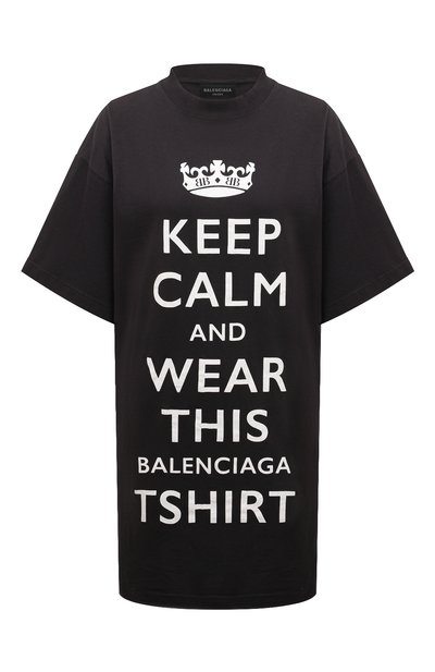 Хлопковая футболка BALENCIAGA, арт. 787349/TRVC6, фото 1
