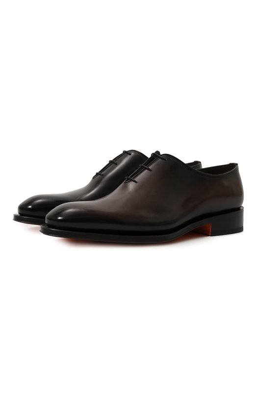 фото Кожаные оксфорды santoni