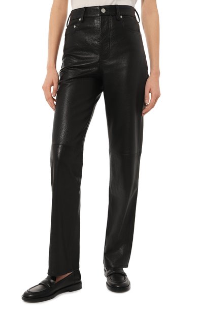 Кожаные брюки MAINLESS, арт. PT22–01–01–BL, фото 3