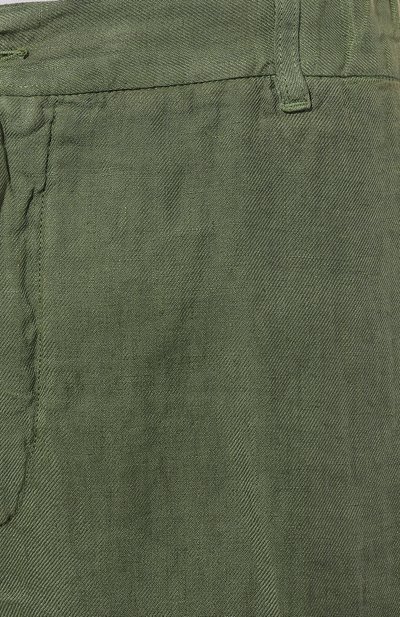 Льняные шорты 120% LINO, арт. 31ALIM29D4/000D943/S00, фото 5