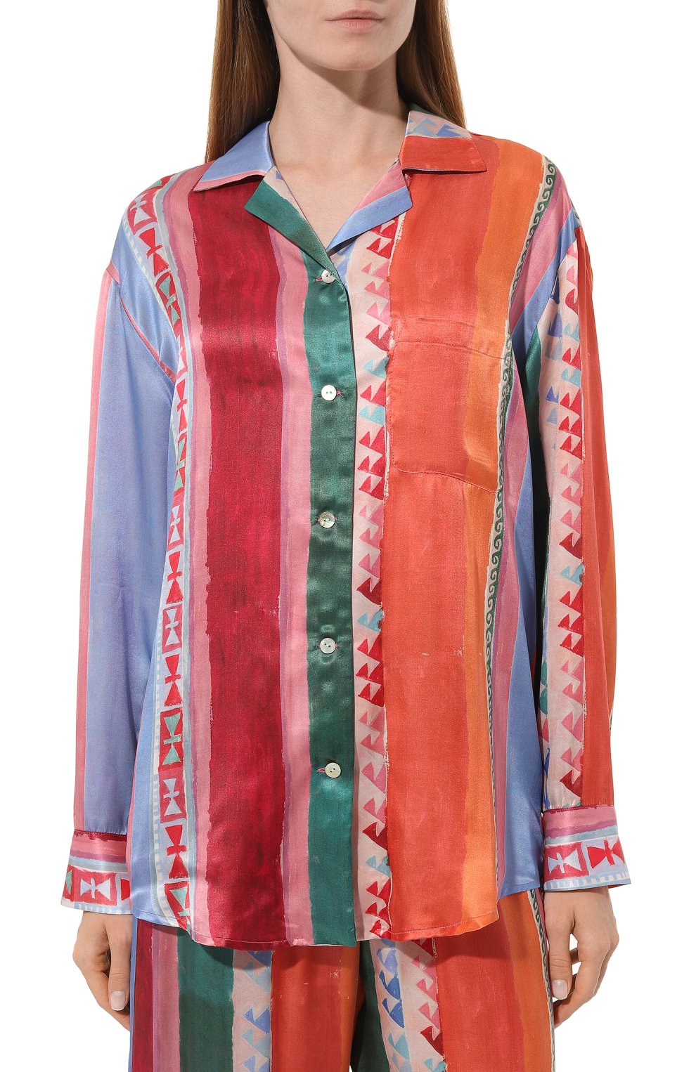 Пижама из хлопка и шелка ANY WOWZERS, арт. WKND02-RSD, фото 3